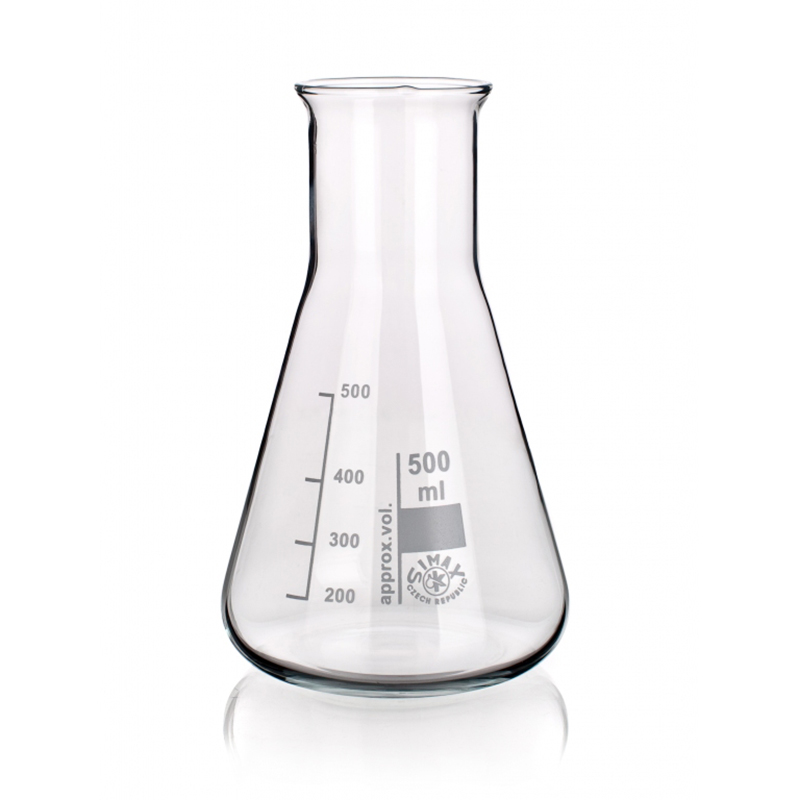 Flask, Erlenmeyer, boro glass, wide neck Labchem Catalog