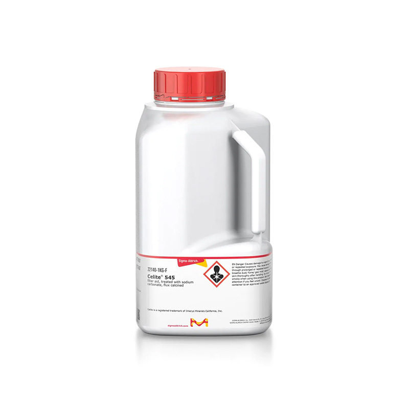 Celite® 545, filter aid, treated with sodium carbonate, flux calcined
