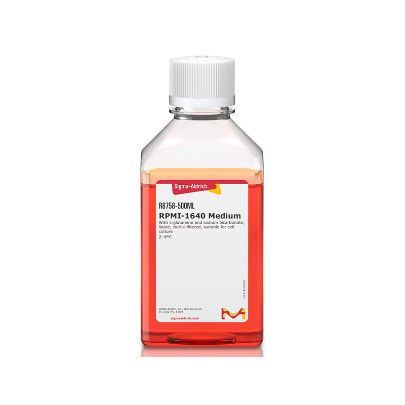 RPMI1640 Medium, With Lglutamine and sodium bicarbonate, liquid