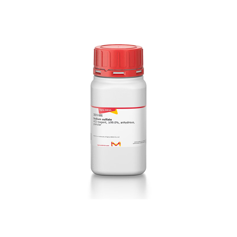 Sodium sulfate, ACS reagent, ≥99.0%, anhydrous, granular