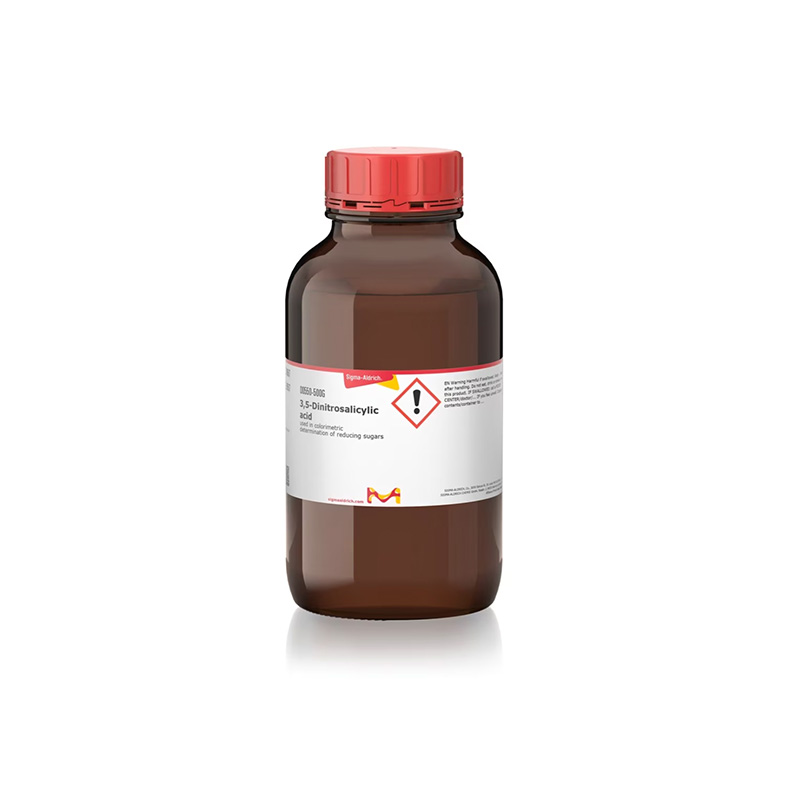 3,5-Dinitrosalicylic acid used in colorimetric determination of ...