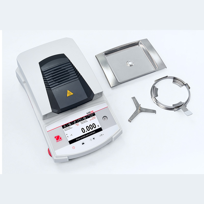 Moisture Analyzer, MB92, 90g x 0.001g, 20 Method Library, 200 Result ...